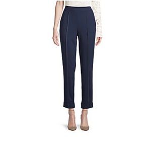 NWT Donna Karan New York - Chic Solid Hues Pants | Indigo